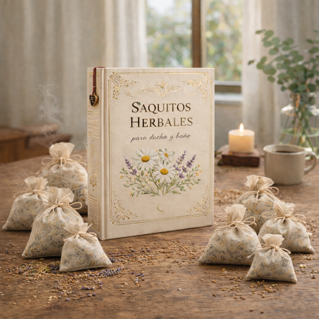 🛀 SAQUITOS HERBALES para DUCHA y BAÑO